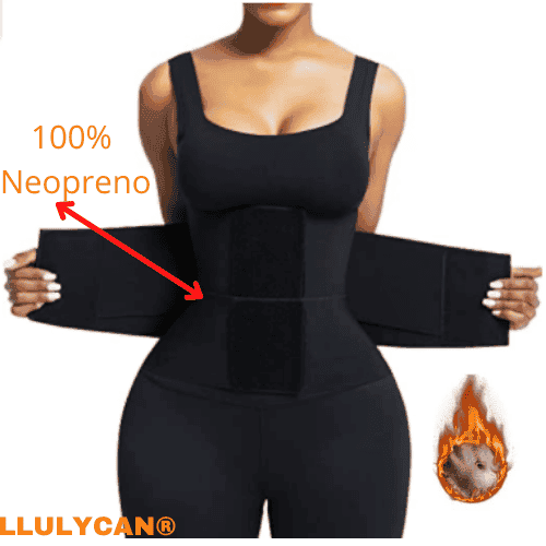 Corsét Sauna de 3 cinturones LlulyCan® LlulyCan